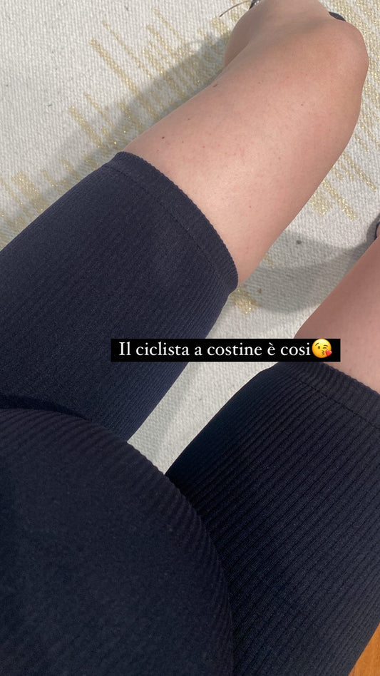 Ciclista a costine